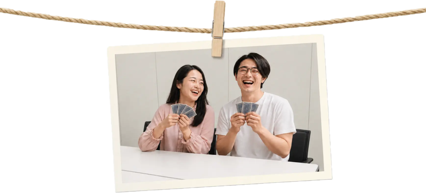 友達と、仲間と、初めての人とも。